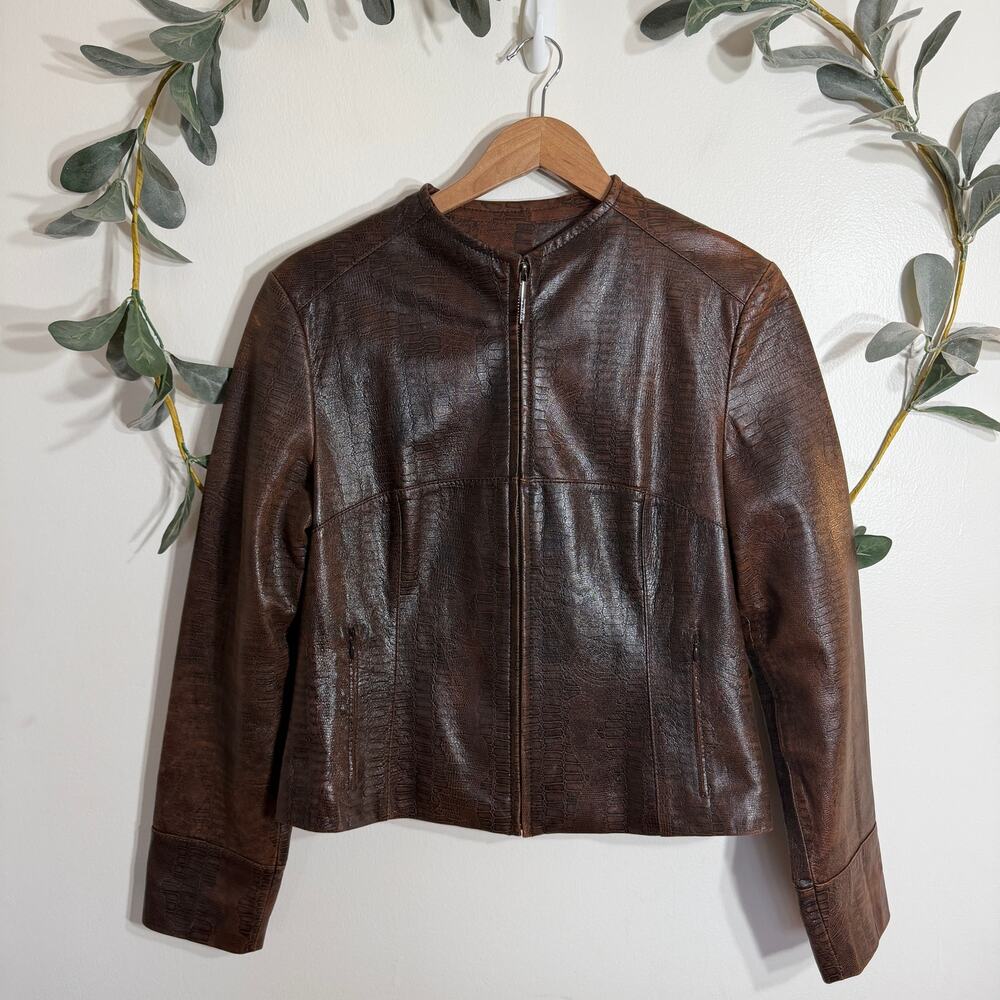Siena Studio Brown Leather Jacket